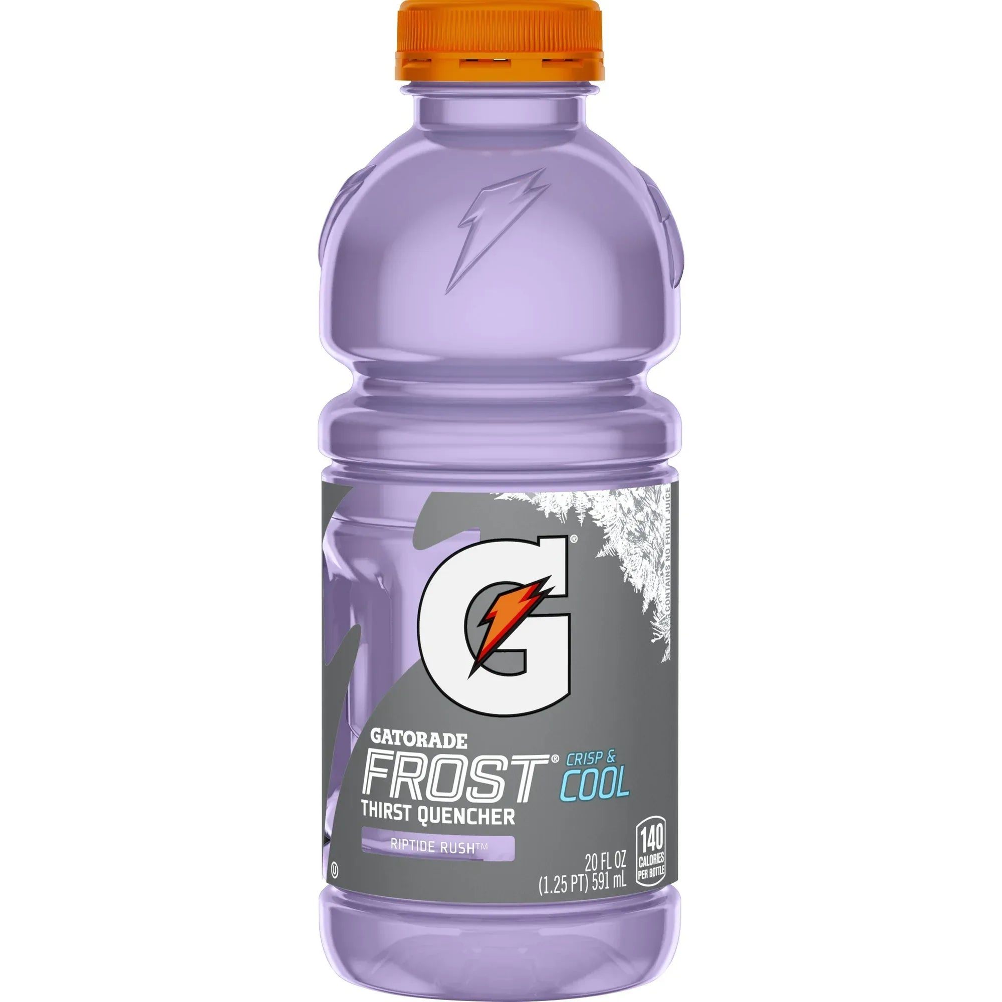Wholesale Price with free shipping across the USA for Gatorade Frost Thirst Quencher Riptide Rush Sports Drinks, 20 fl oz, 8 Count Bottles - Manji Distributors