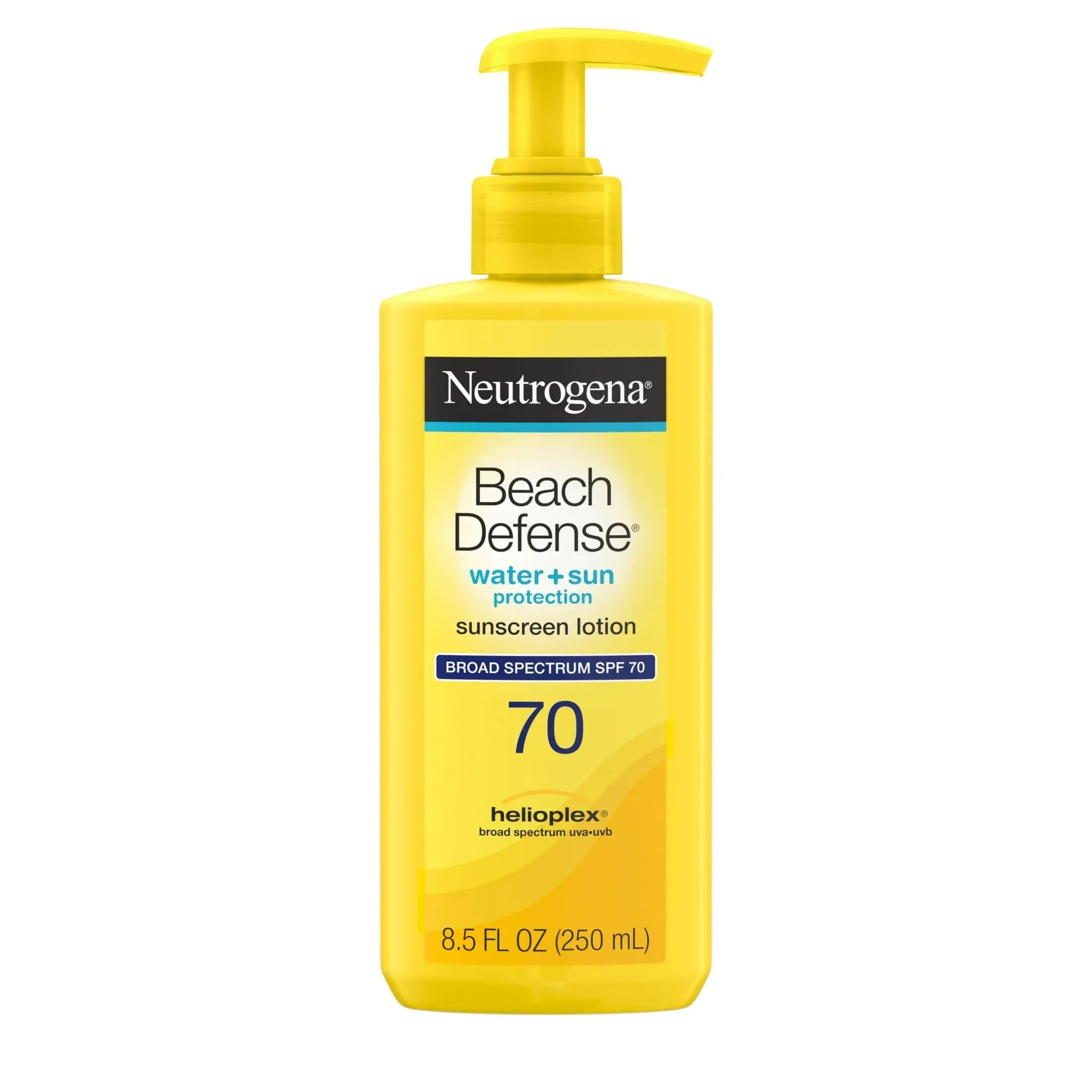 Wholesale Price with free shipping across the USA for Neutrogena Beach Defense SPF 70 Sunscreen Lotion, Oil-Free, 8.5 oz - Manji Distributors