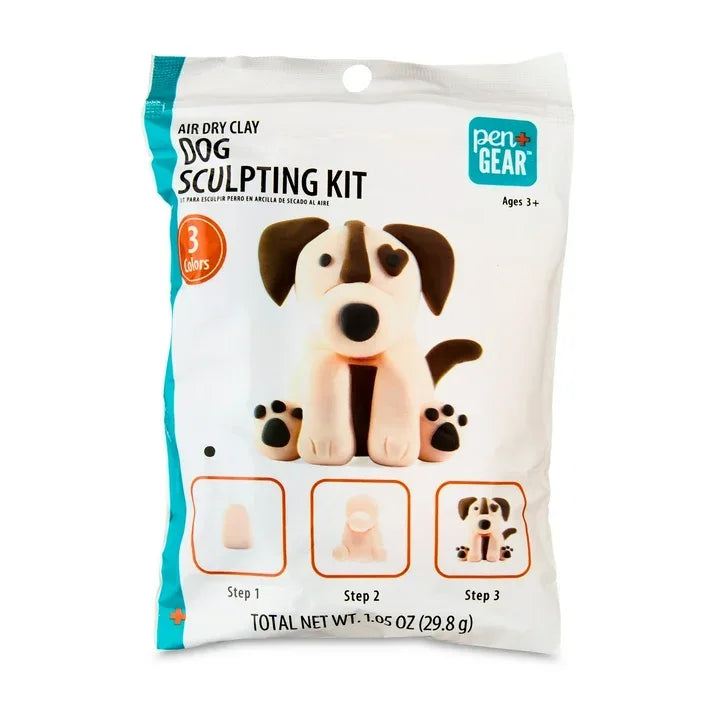 Wholesale Price with free shipping across the USA for (6 pack) Pen+Gear Air Dry Clay Sculpting Kit – Brown Dog - Manji Distributors