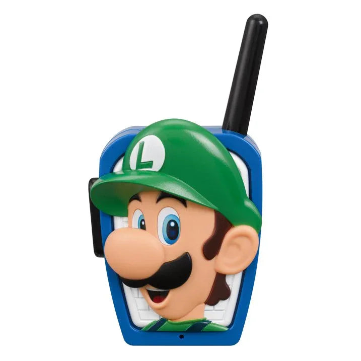 Wholesale Price with free shipping across the USA for Super Mario Extended Range Walkie Talkies - Action Figures - Push to Talk Button, Children Ages 3+ - Manji Distributors