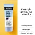 Wholesale Price with free shipping across the USA for Neutrogena Ultra Sheer Dry-Touch SPF 55 Sunscreen Lotion, 3 fl. oz - Manji Distributors