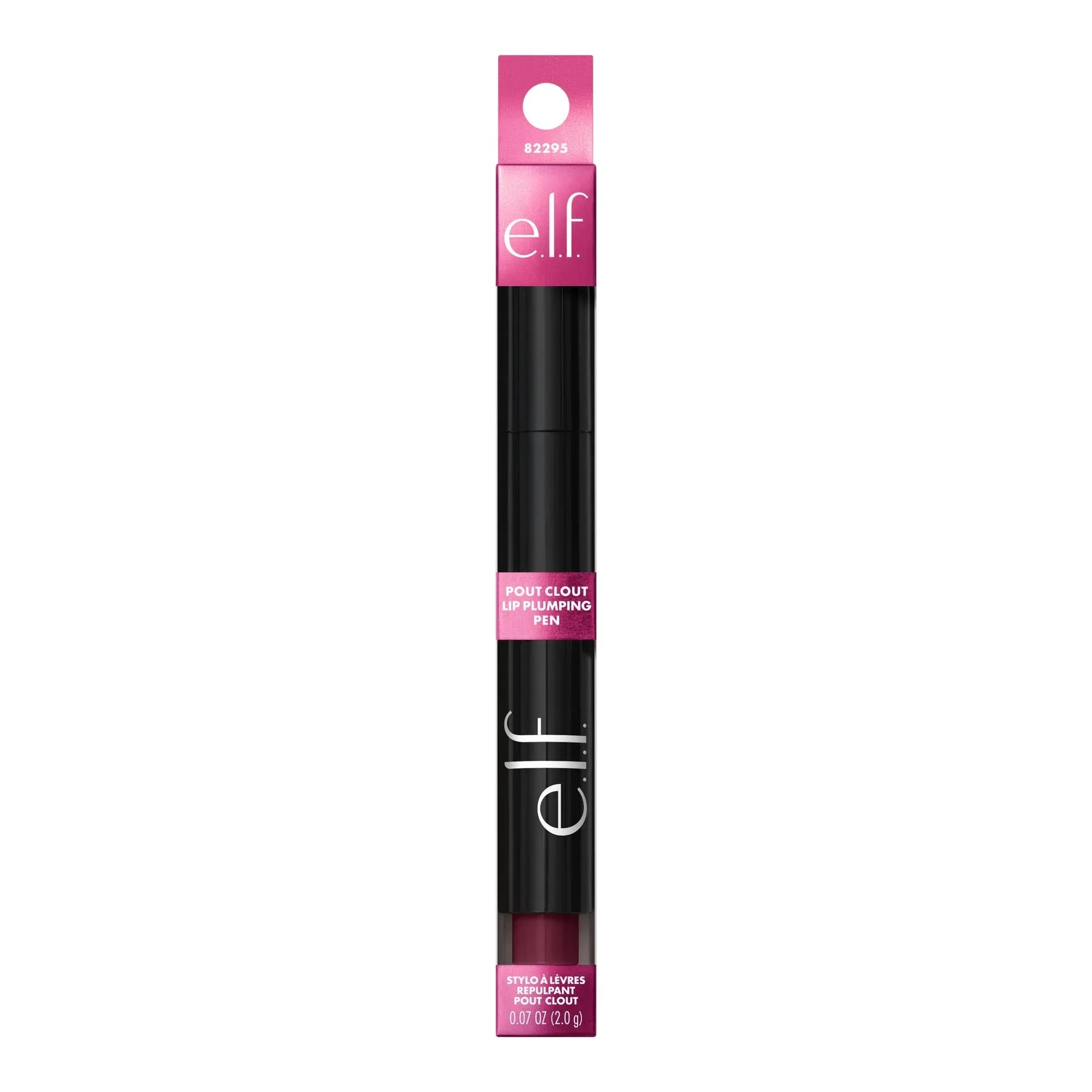 Wholesale Price with free shipping across the USA for e.l.f. Pout Clout Lip Plumping Pen, Plum on Over, 0.07oz - Manji Distributors