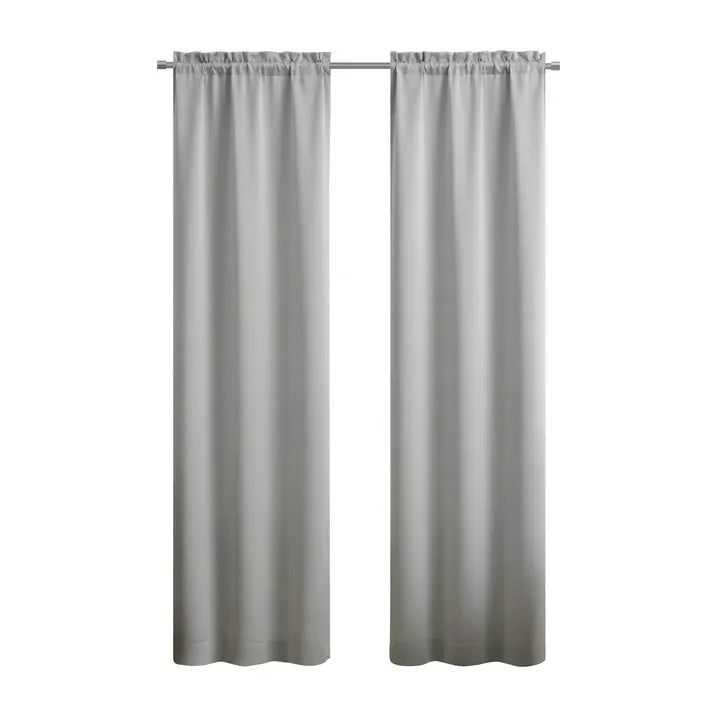 Wholesale Price with free shipping across the USA for Mainstays Blackout Curtain Panel Pair, Set of 2, Grey Dawn, 30