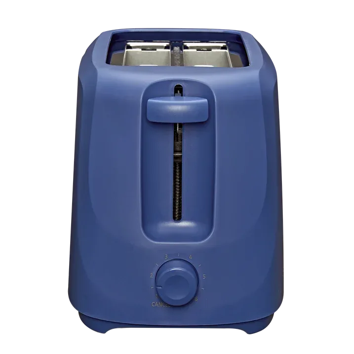 Wholesale Price with free shipping across the USA for Mainstays 2-Slice Toaster, Royal Blue - Manji Distributors