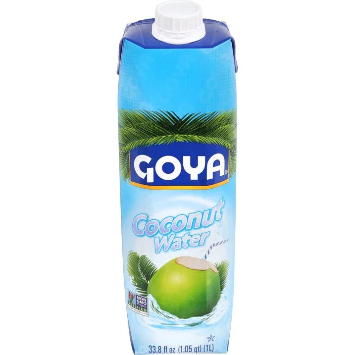 Wholesale Price with free shipping across the USA for (4 pack) Goya Foods 100% Pure Coconut Water, 33.8 oz - Manji Distributors