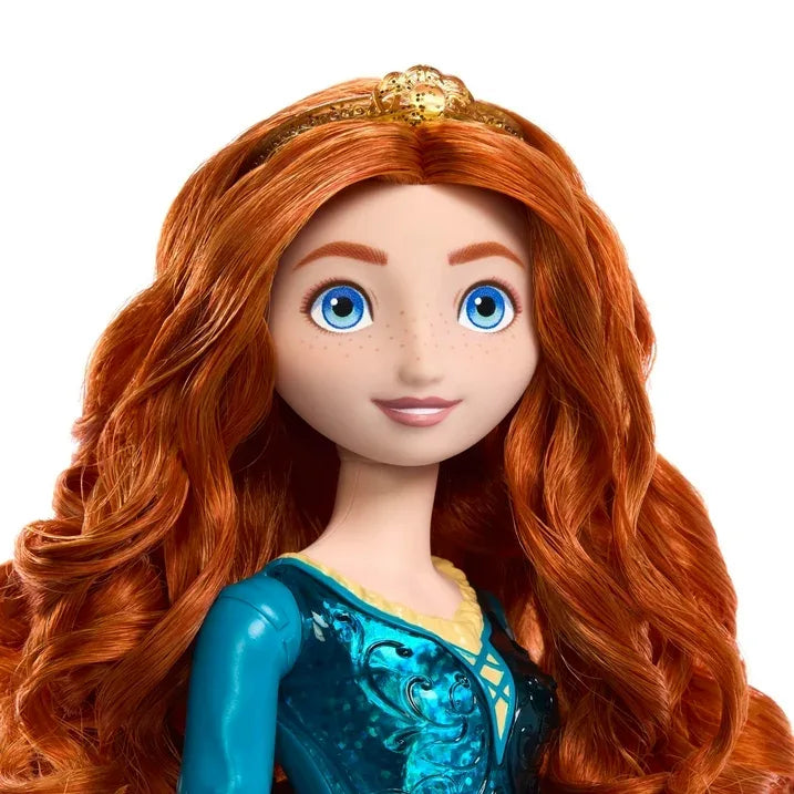 Wholesale Price with free shipping across the USA for Disney Princess Merida Fashion Doll with Red Hair, Blue Eyes & Hair Accessory, Sparkling Look - Manji Distributors