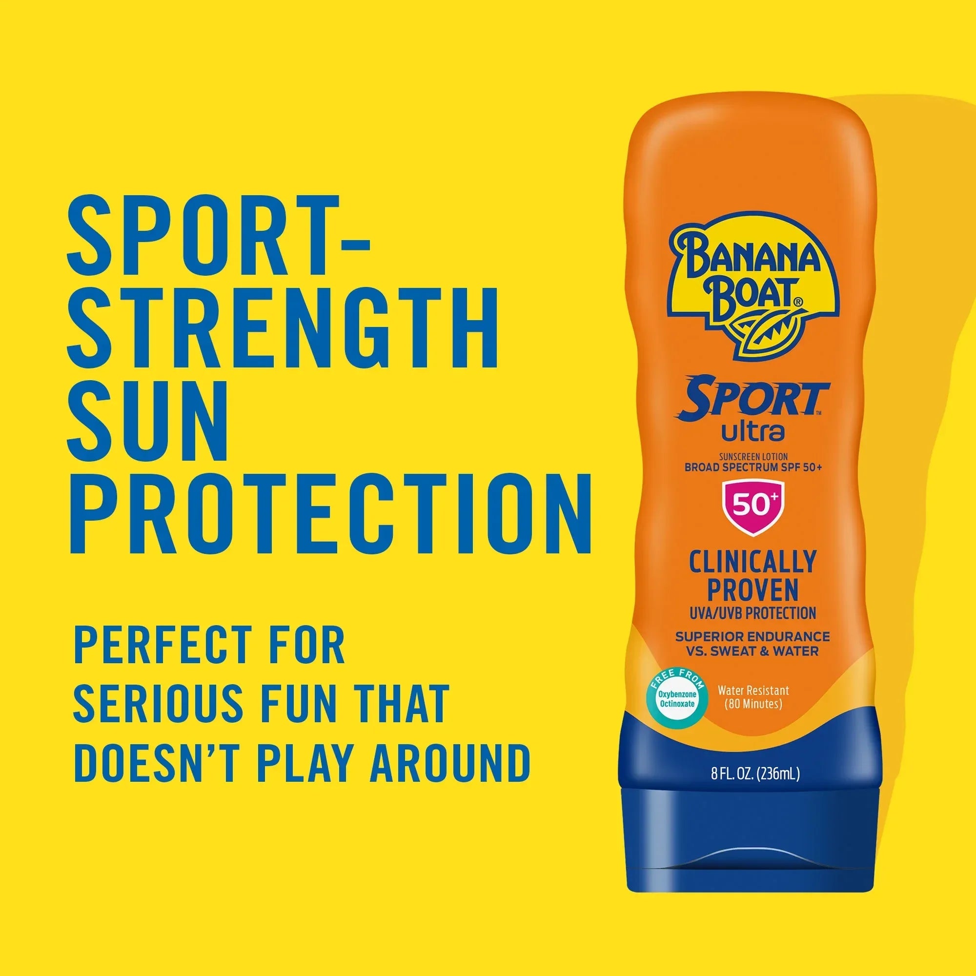 Wholesale Price with free shipping across the USA for Banana Boat Sport Ultra Sunscreen Lotion, SPF 50, 8 fl oz - Manji Distributors