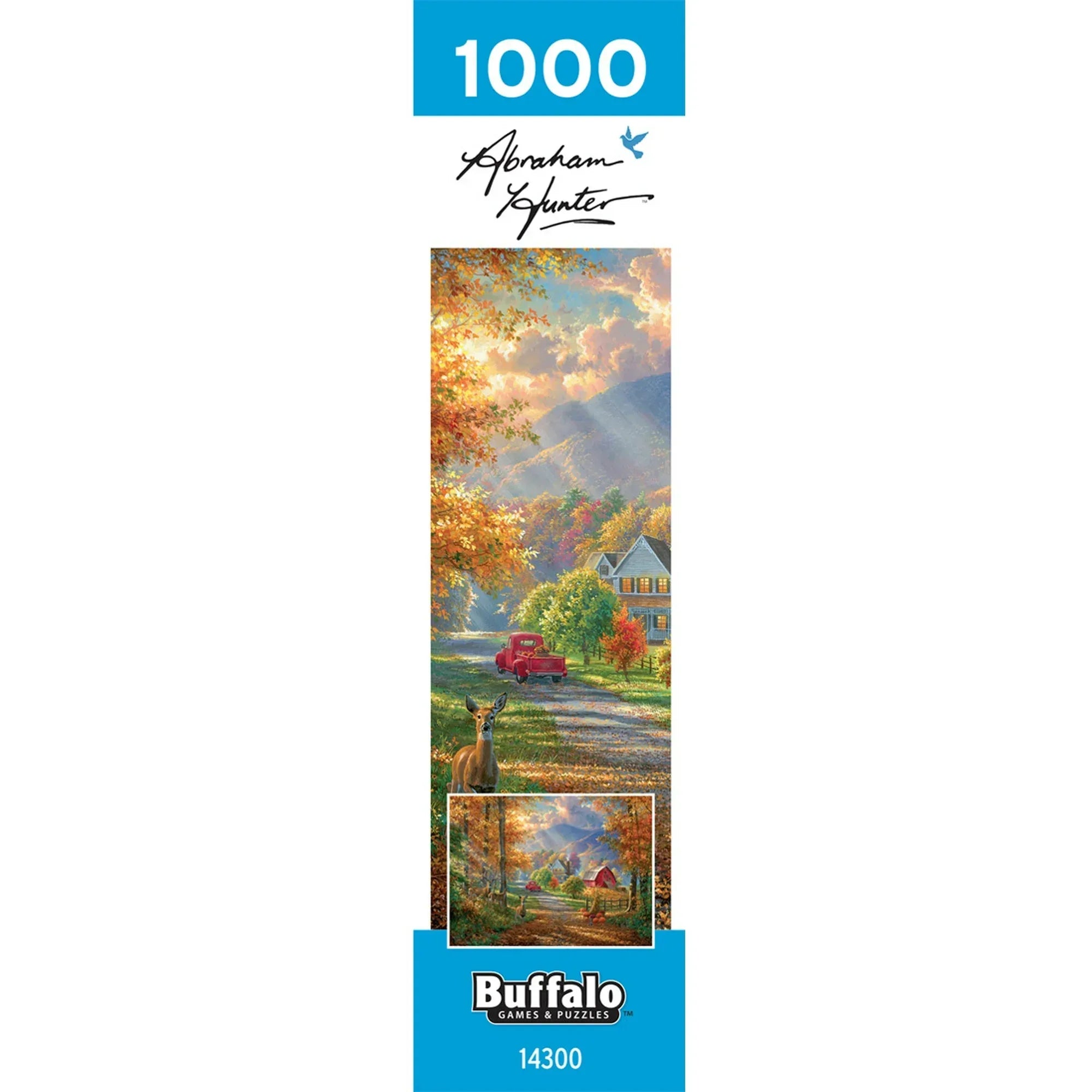 Wholesale Price with free shipping across the USA for Buffalo Games Fall Memories 1000-Piece 26.75 x 19.75-inch Interlocking Jigsaw Puzzle for Adults Ages 14+ - Manji Distributors