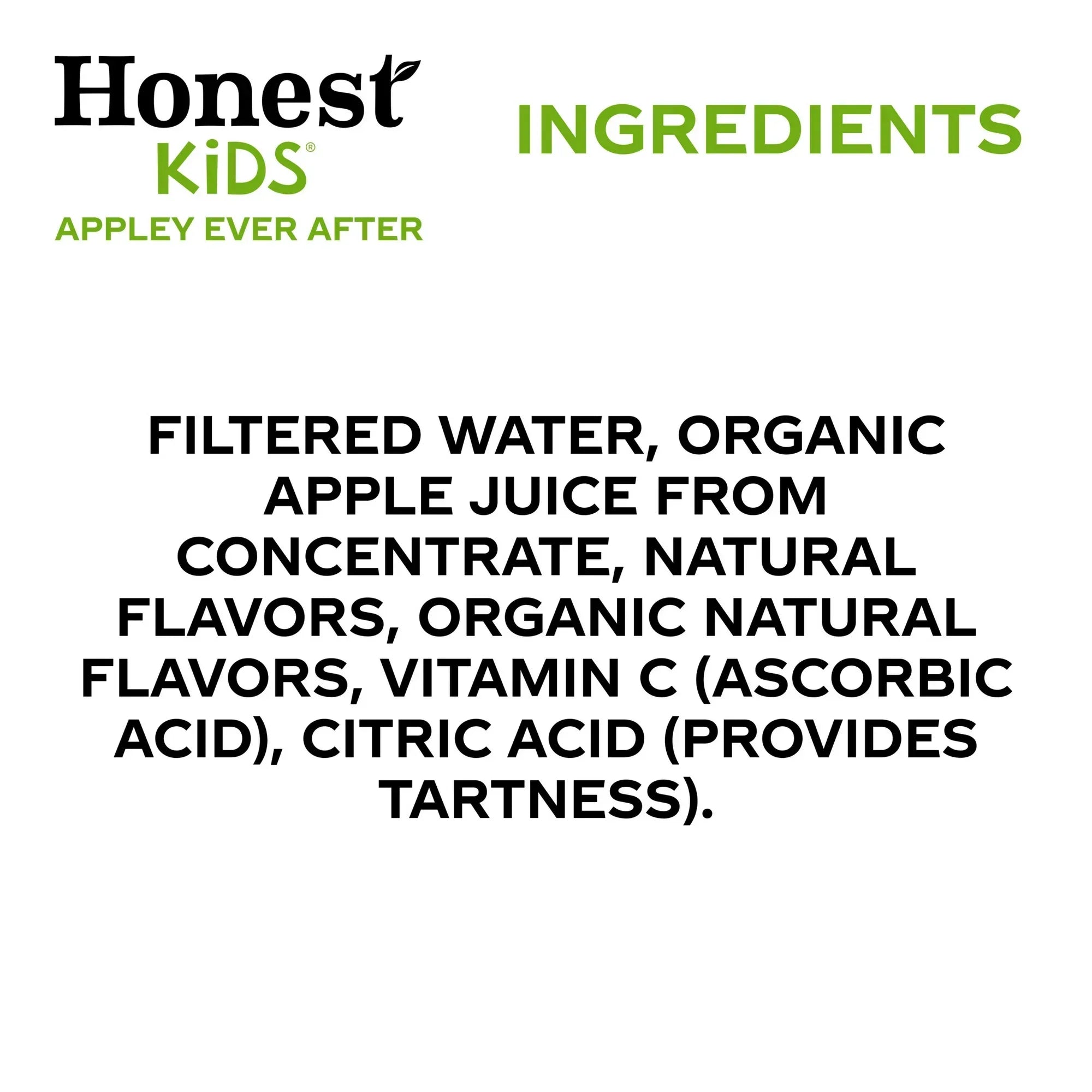 Wholesale Price with free shipping across the USA for (10 pack) Honest Kids Organic Appley Ever After Fruit Juice, 6 fl oz, 8 Juice Boxes - Manji Distributors