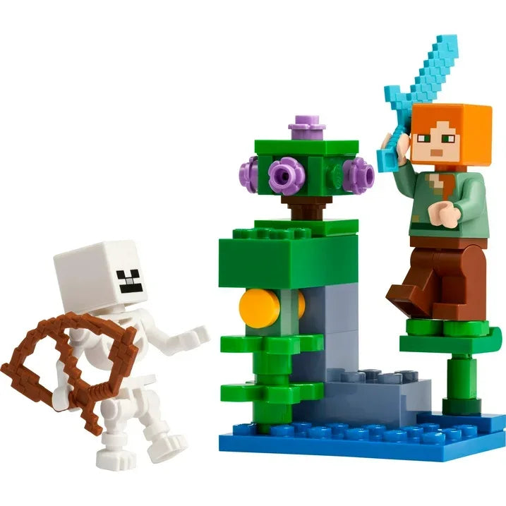 Wholesale Price with free shipping across the USA for LEGO Minecraft Gift Set - 5 epic sets with 15 characters in 1 Box: Steve’s Desert Expedition, The Armory, The Nether Lava Battle, The Illager Desert Patrol, and The Lush Cave Fight - 66805 - Manji Distributors
