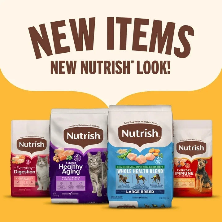 Wholesale Price with free shipping across the USA for Nutrish Real Chicken & Brown Rice Recipe Dry Cat Food, 14 lb. Bag (Rachael Ray) - Manji Distributors
