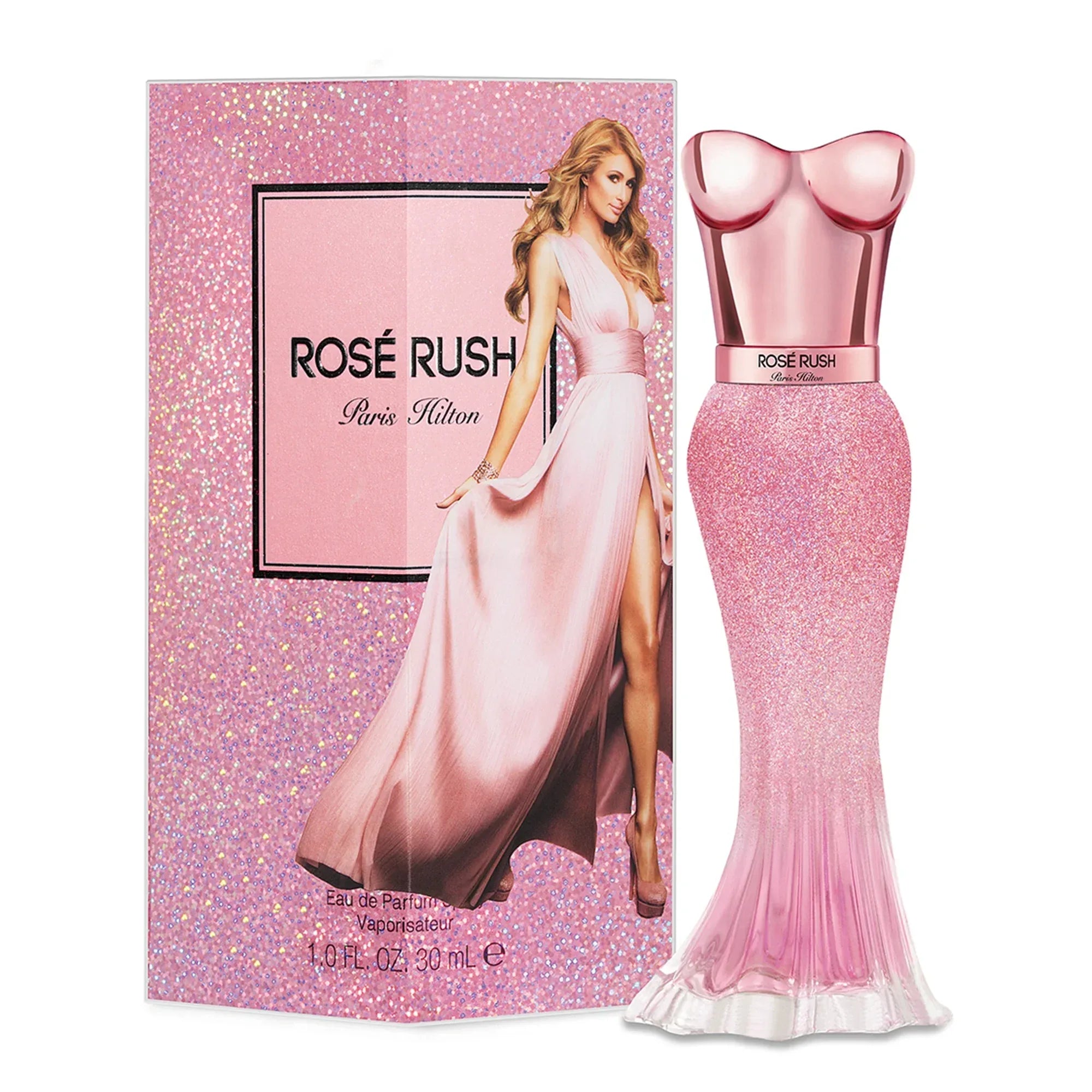 Wholesale Price with free shipping across the USA for Paris Hilton Rose Rush Eau de Parfum, Perfume for Women, 1.0 oz with Bonus 4.2 oz Body Mist - Manji Distributors