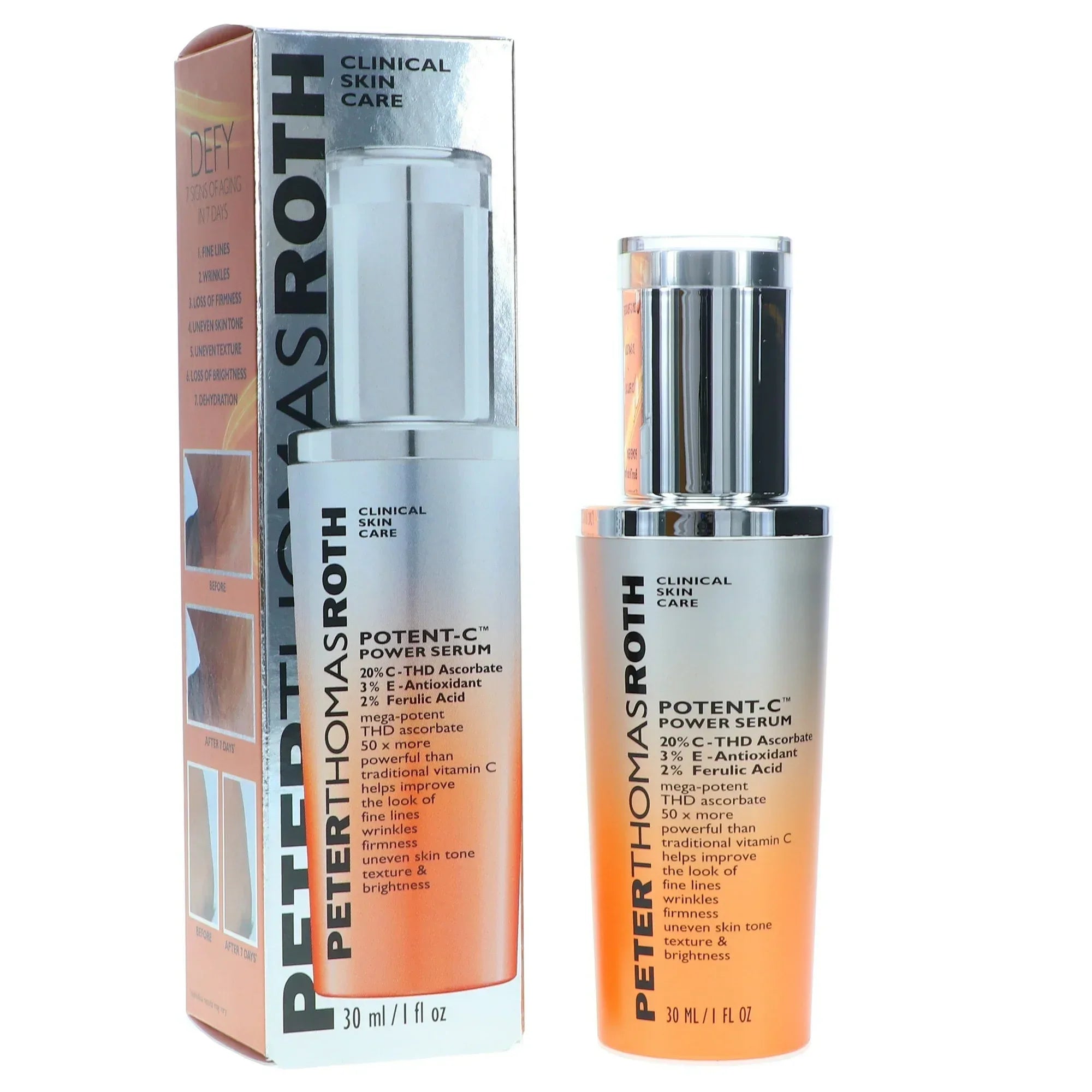 Wholesale Price with free shipping across the USA for Peter Thomas Roth Potent C Serum 1 oz - Manji Distributors