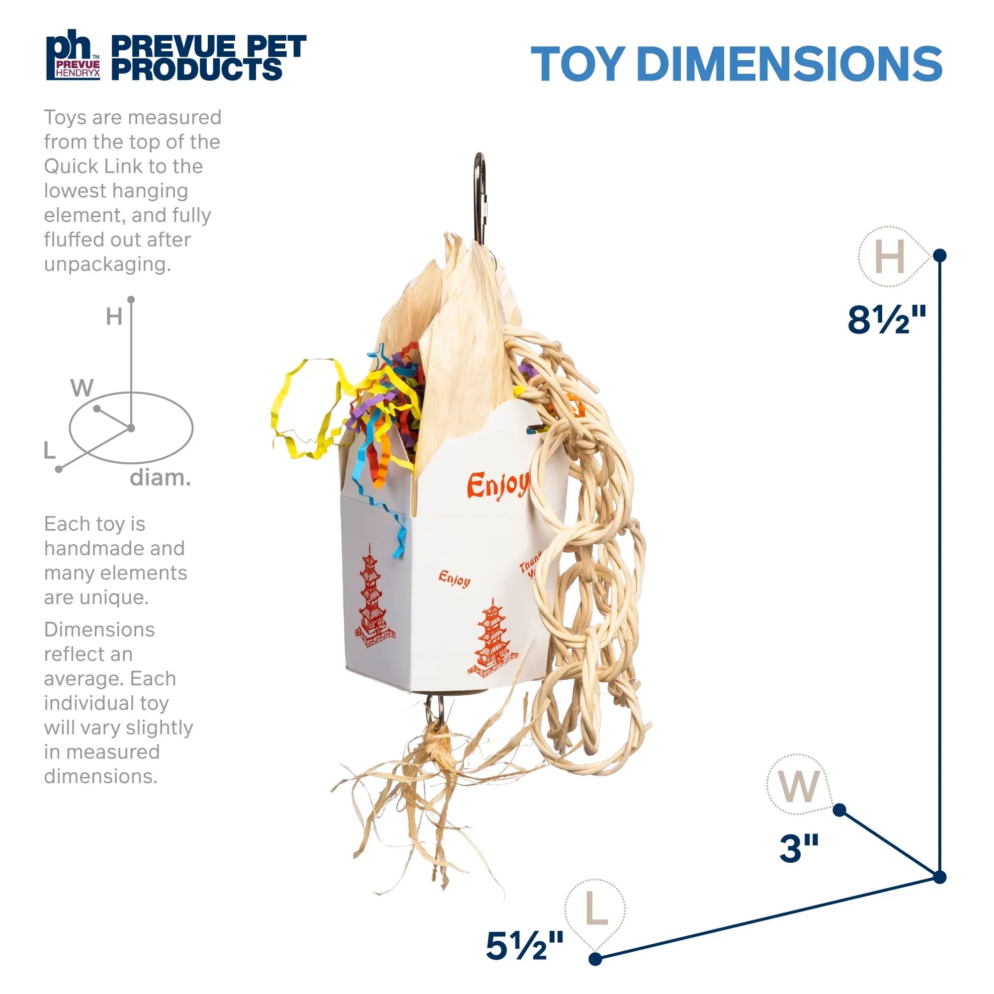 Wholesale Price with free shipping across the USA for Prevue Pet Products Playfuls Forage & Engage Takeout Bird Toy 60245 - Manji Distributors