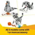 Wholesale Price with free shipping across the USA for LEGO Creator 3in1 Playful Cat Toy - Building Toys W/ 3 Building Options, Cat, Dog, or Pigeon - Animal Figures for Kids, Girls & Boys, Ages 8+ - Gift Ideas for Birthday - 31163 - Manji Distributors
