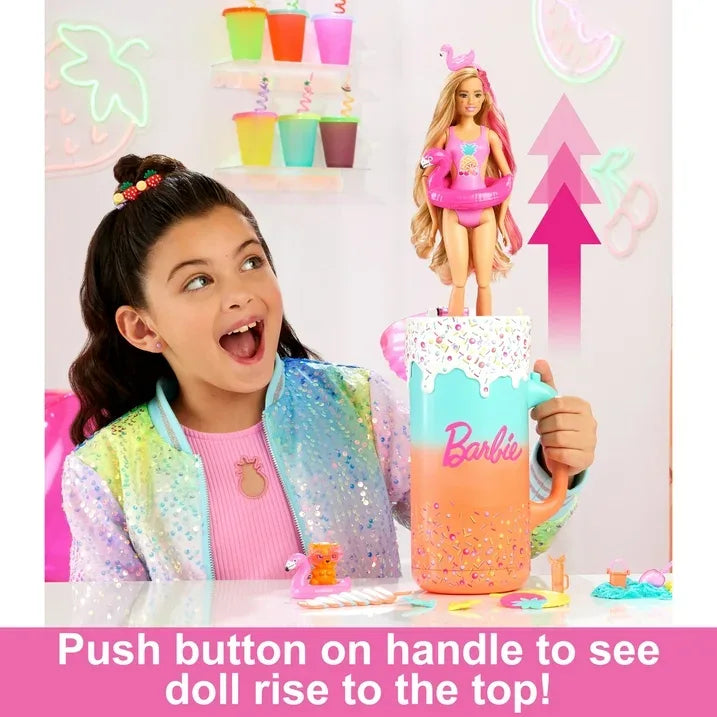 Wholesale Price with free shipping across the USA for Barbie Pop Reveal Rise & Surprise Gift Set with Scented Doll, Squishy Scented Pet & More - Manji Distributors