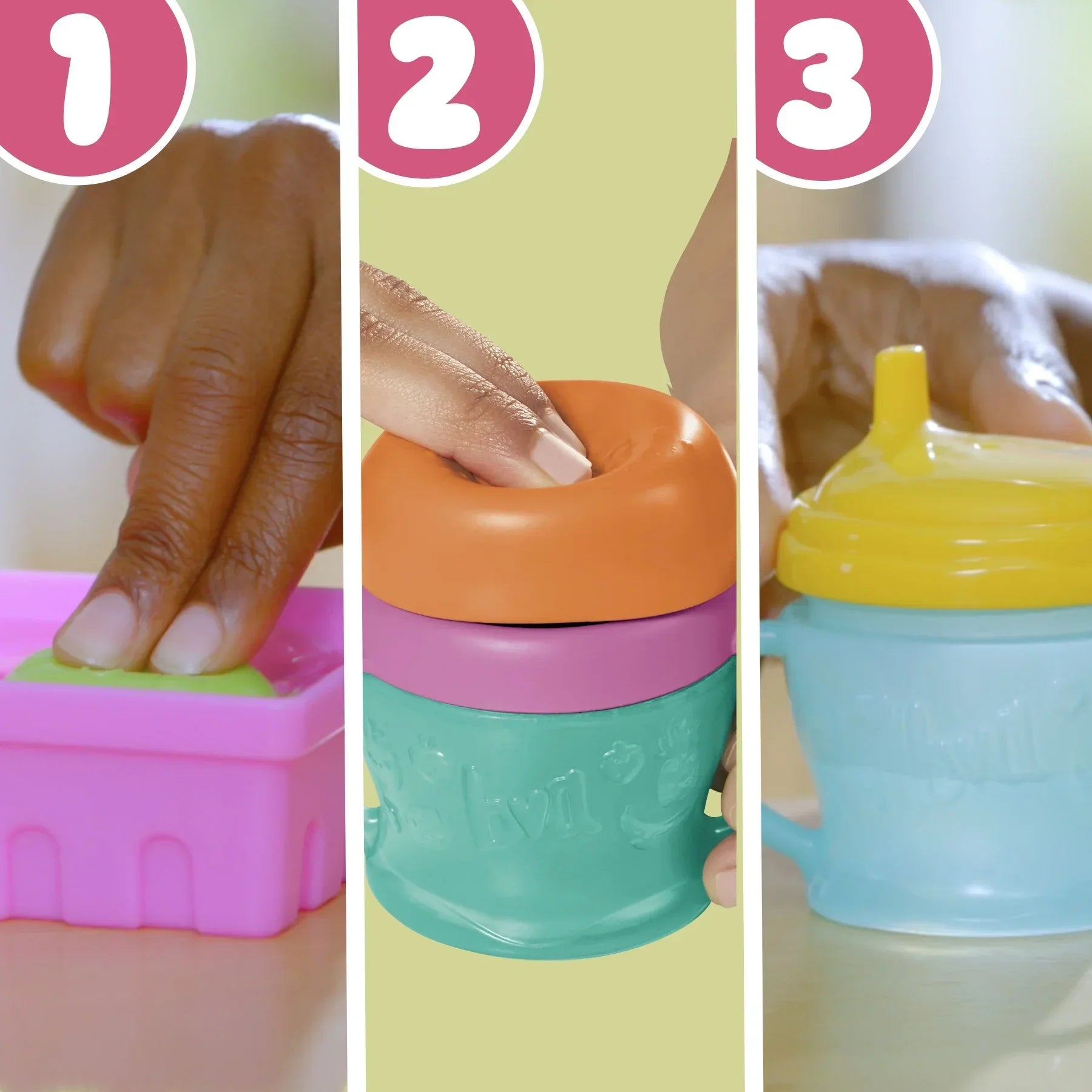 Wholesale Price with free shipping across the USA for Baby Alive Fruity Sips Doll, Lime, Pretend Juicer Baby Doll Set, Kids 3 and Up, Black Hair - Manji Distributors