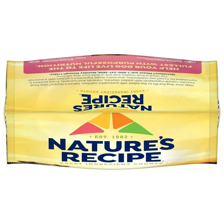 Wholesale Price with free shipping across the USA for Nature′s Recipe Grain Free Salmon, Sweet Potato & Pumpkin Recipe Dry Dog Food, 4 lb. Bag - Manji Distributors