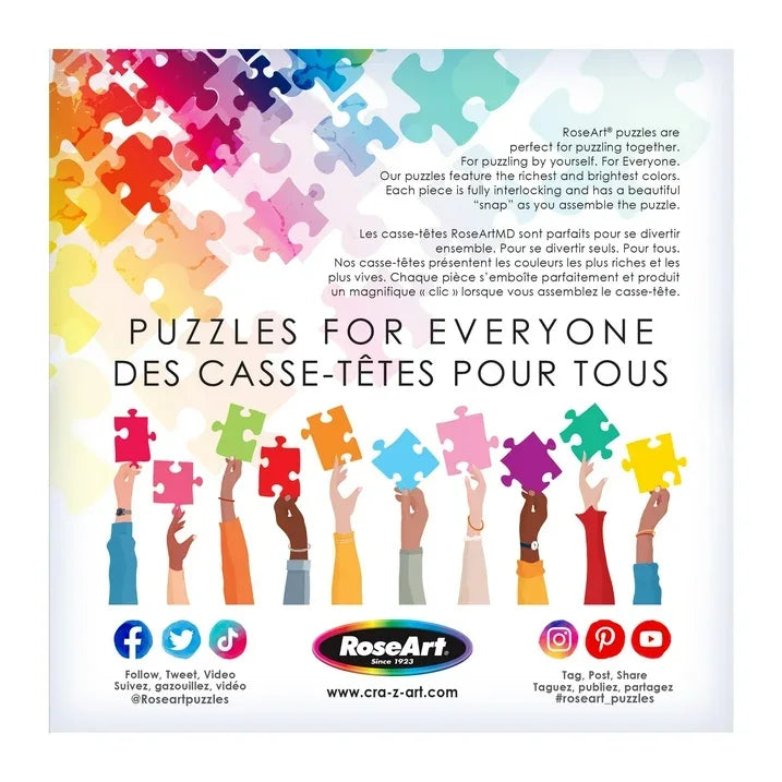 Wholesale Price with free shipping across the USA for RoseArt Colorluxe 500-Piece Lighthouse Near the Sea Adult Interlocking Puzzle - Manji Distributors