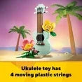 Wholesale Price with free shipping across the USA for LEGO Creator 3 in 1 Tropical Ukulele Instrument Toy, Transforms from Ukulele to Surfboard Toy to Dolphin Toy, Sea Animal Toy, Beach-Themed Birthday Gift Idea for Girls and Boys Ages 8 and Up, 31156 - Manji Distributors