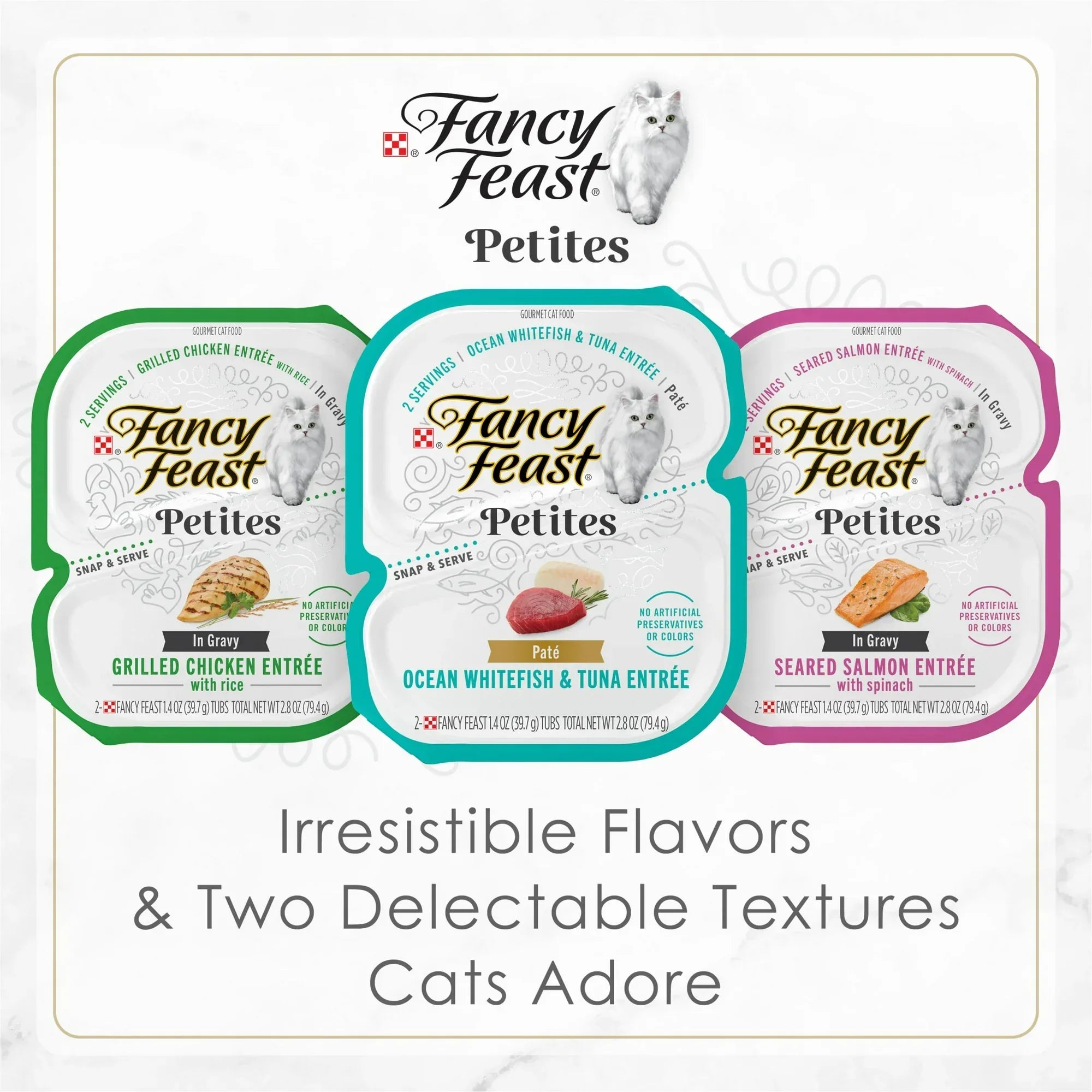 Wholesale Price with free shipping across the USA for (12 pack) Purina Fancy Feast Petites With Roasted Turkey Entrée with Sweet Potato in Gravy Gourmet Wet Cat Food Pate - Manji Distributors