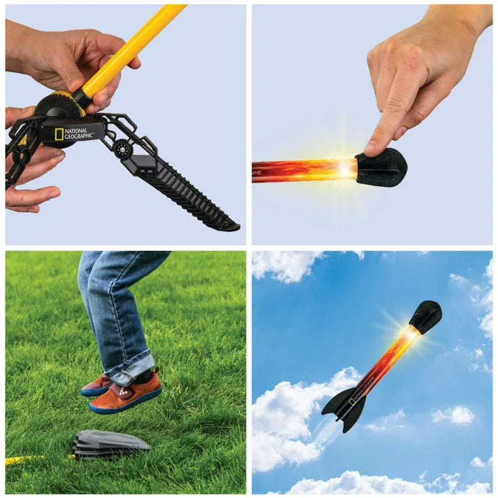 Wholesale Price with free shipping across the USA for National Geographic Light Up Air Rockets Set for Kids 8 Years and up - Manji Distributors
