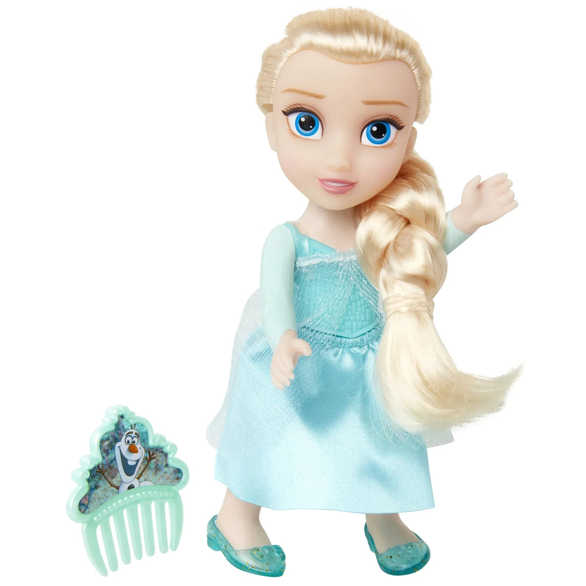 Wholesale Price with free shipping across the USA for Disney's Frozen Classic Elsa Fashion Doll with Beautiful Outfit and Comb - Manji Distributors