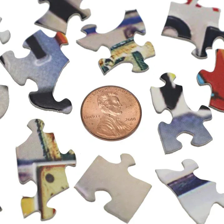 Wholesale Price with free shipping across the USA for TDC Games 1000-Piece USA Map-Shaped License Plate Jigsaw Puzzle for Adults, 31 Inches Wide - Manji Distributors