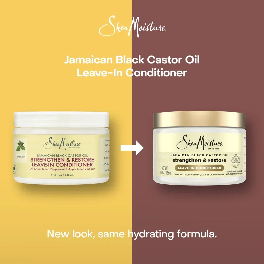 Wholesale Price with free shipping across the USA for SheaMoisture Leave-In Conditioner 100% Pure Jamaican Black Castor Oil, 11.5 oz - Manji Distributors