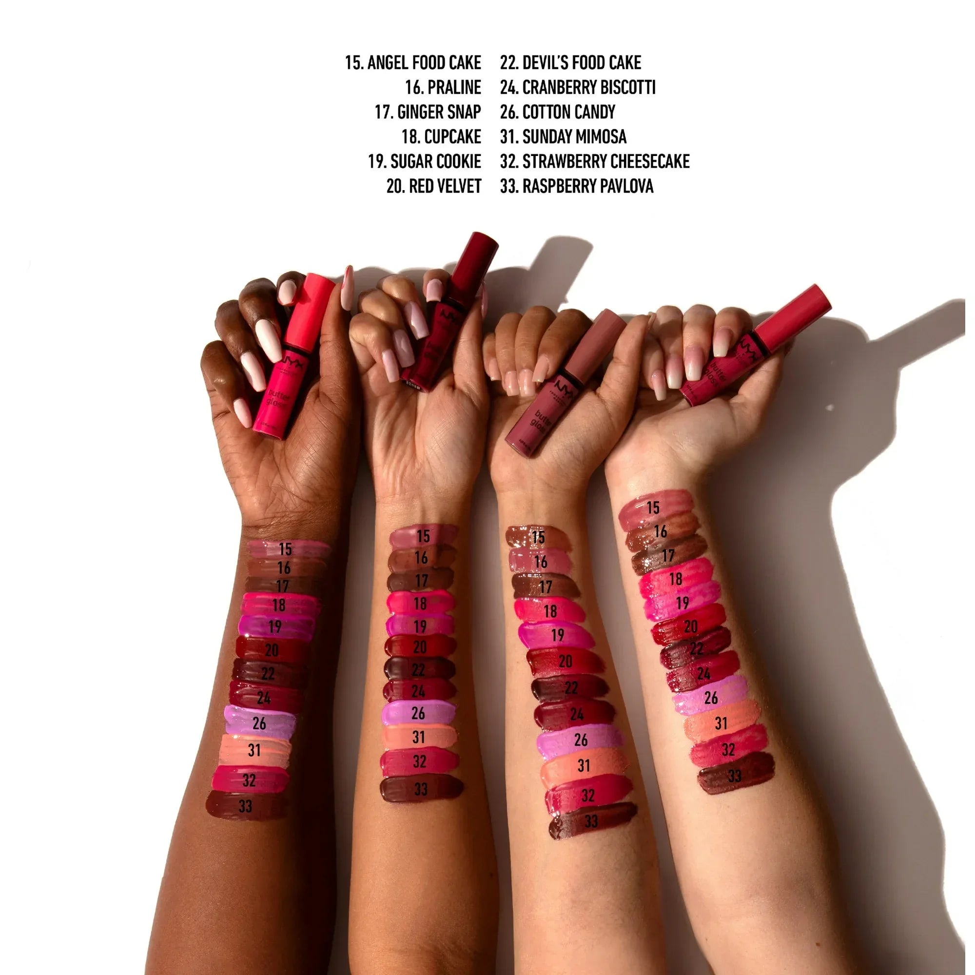 Wholesale Price with free shipping across the USA for (2 pack) NYX Professional Makeup Butter Gloss, Non-Sticky Lip Gloss, Creme Brulee, 0.27 Oz - Manji Distributors