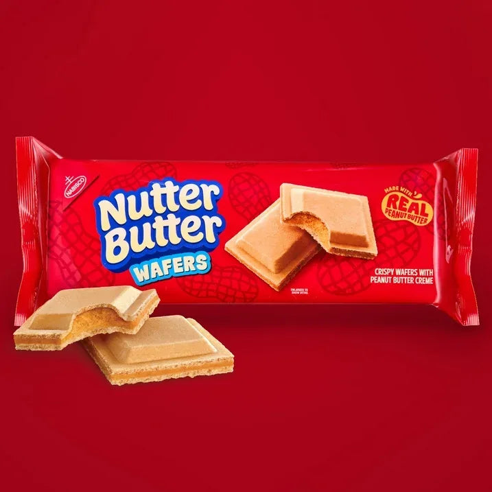 Wholesale Price with free shipping across the USA for NUTTER BUTTER Peanut Butter Wafer Cookies, 10.5 oz - Manji Distributors