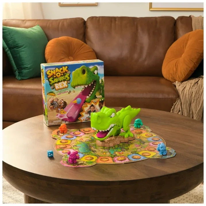 Wholesale Price with free shipping across the USA for Spin Master Games, Snack-O-Saurus Rex, Interactive Dinosaur Board Game, for Kids Ages 5 & up - Manji Distributors
