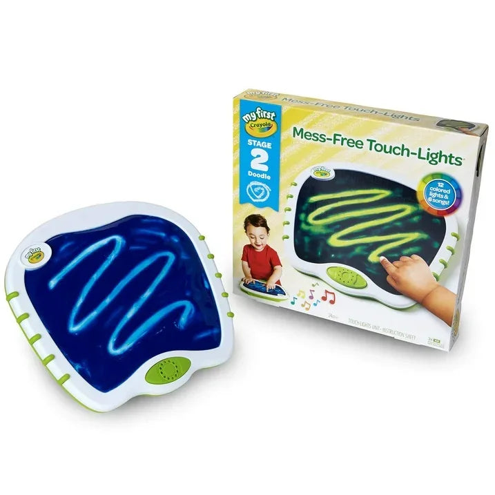 Wholesale Price with free shipping across the USA for Crayola Touch Lights, Musical Doodle Board, Multi Sensory Light Up Toy, Holiday & Christmas Gift for Toddlers, Ages 2 & Up - Manji Distributors
