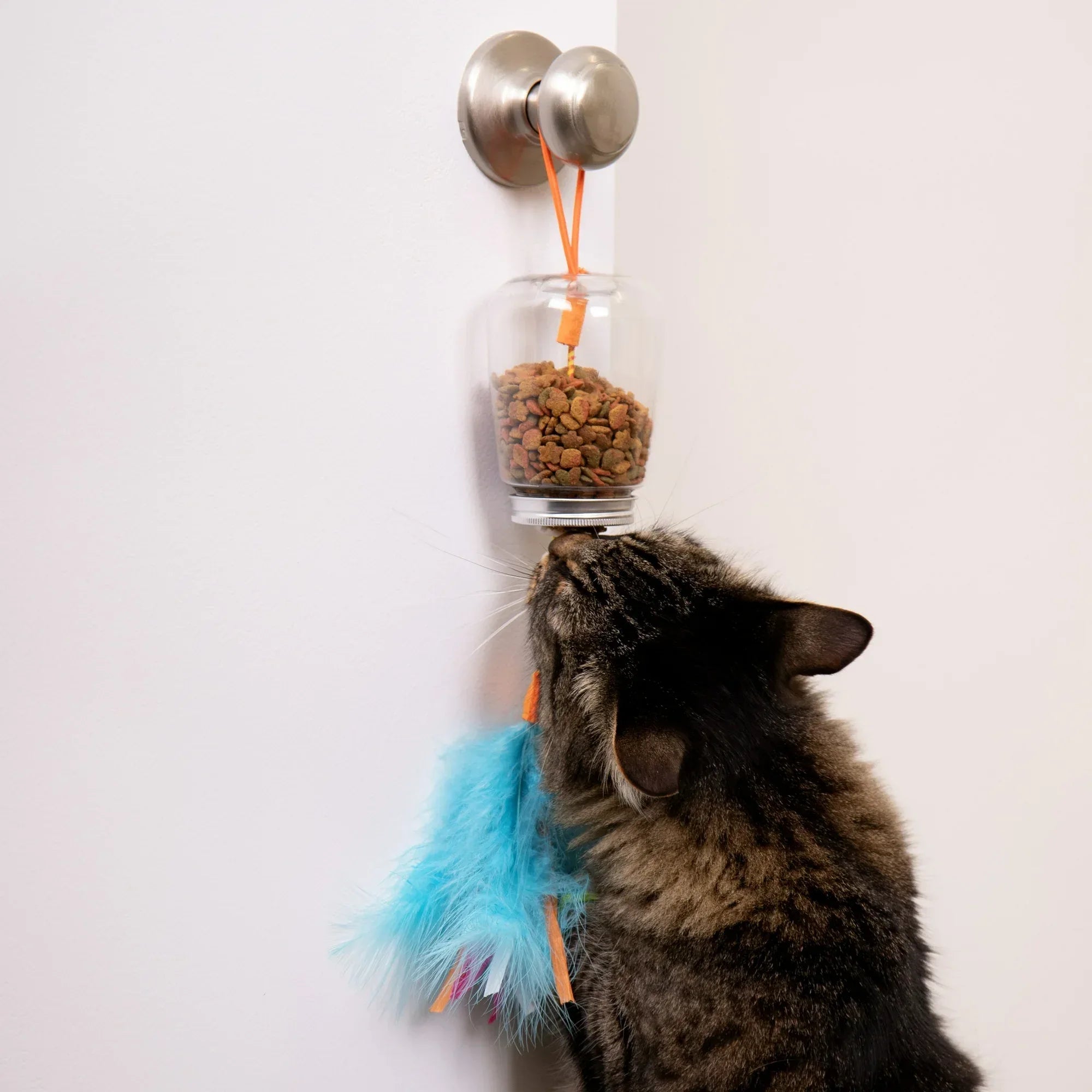 Wholesale Price with free shipping across the USA for SmartyKat Treat Teaser – Interactive Cat Toy for Prey Play & Treat Dispensing, Multi-Color, Medium - Manji Distributors