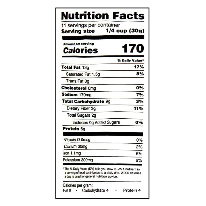 Wholesale Price with free shipping across the USA for Great Value Roasted & Salted, No Shell Pistachios, 12 oz Resealable Bag - Manji Distributors