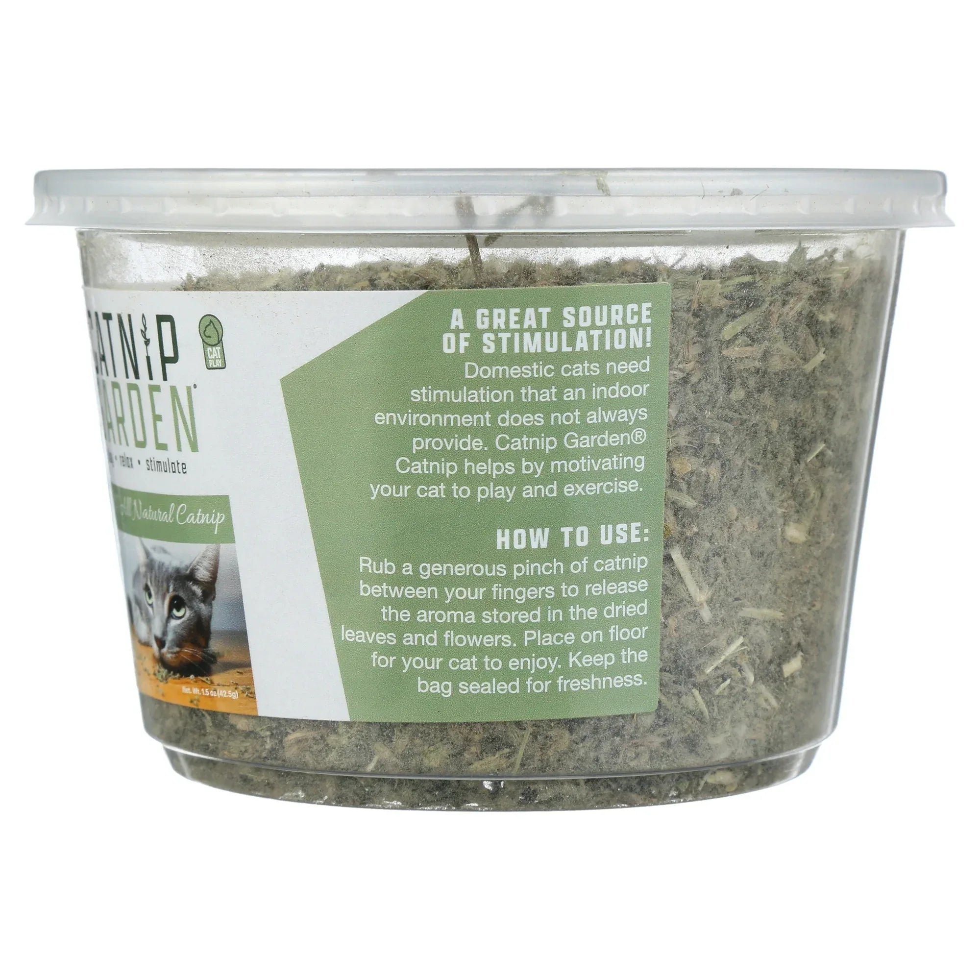 Wholesale Price with free shipping across the USA for Multipet Catnip Garden™ Cup - 1.5oz. - Manji Distributors