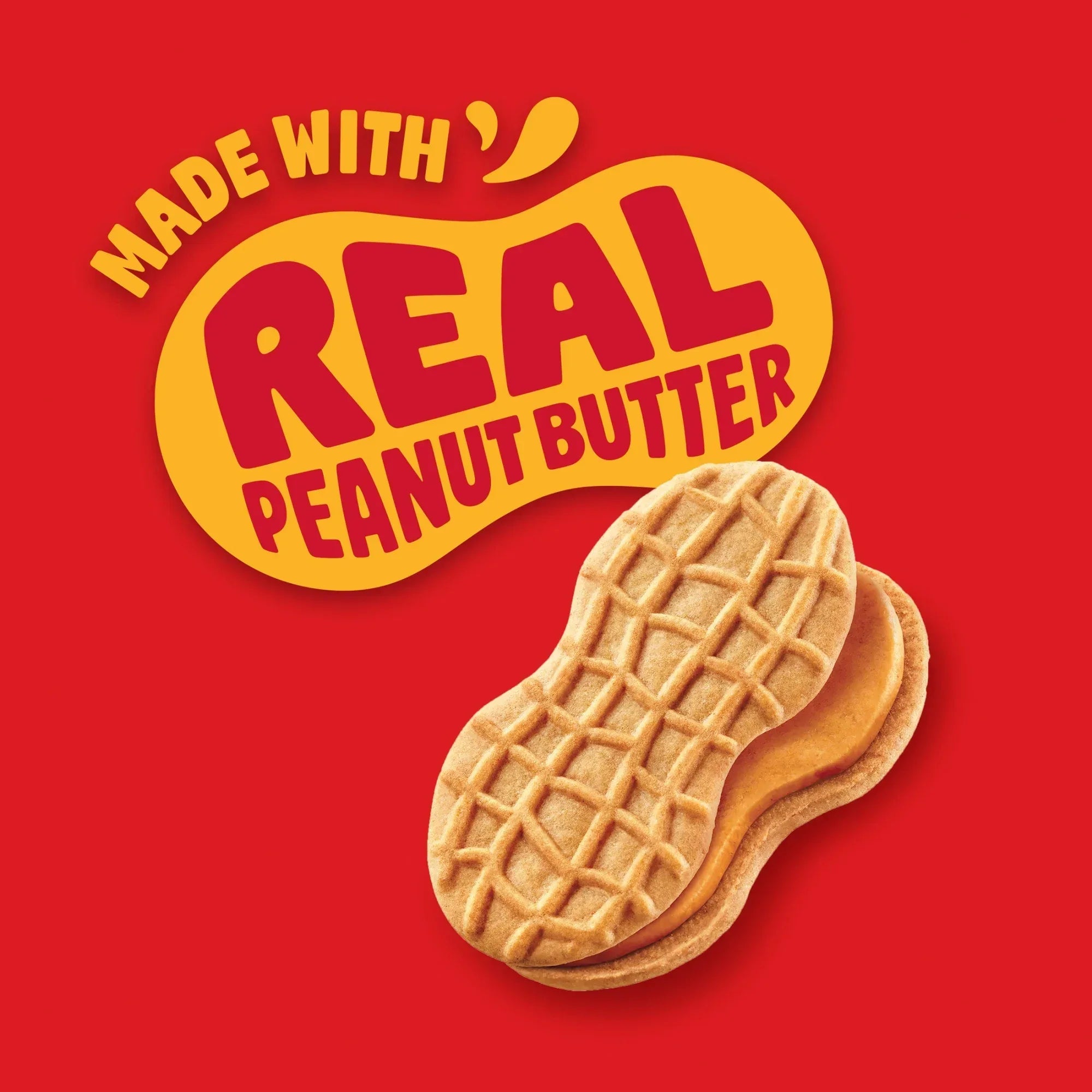 Wholesale Price with free shipping across the USA for (3 pack) NUTTER BUTTER Peanut Butter Sandwich Cookies, Family Size, 16 oz - Manji Distributors