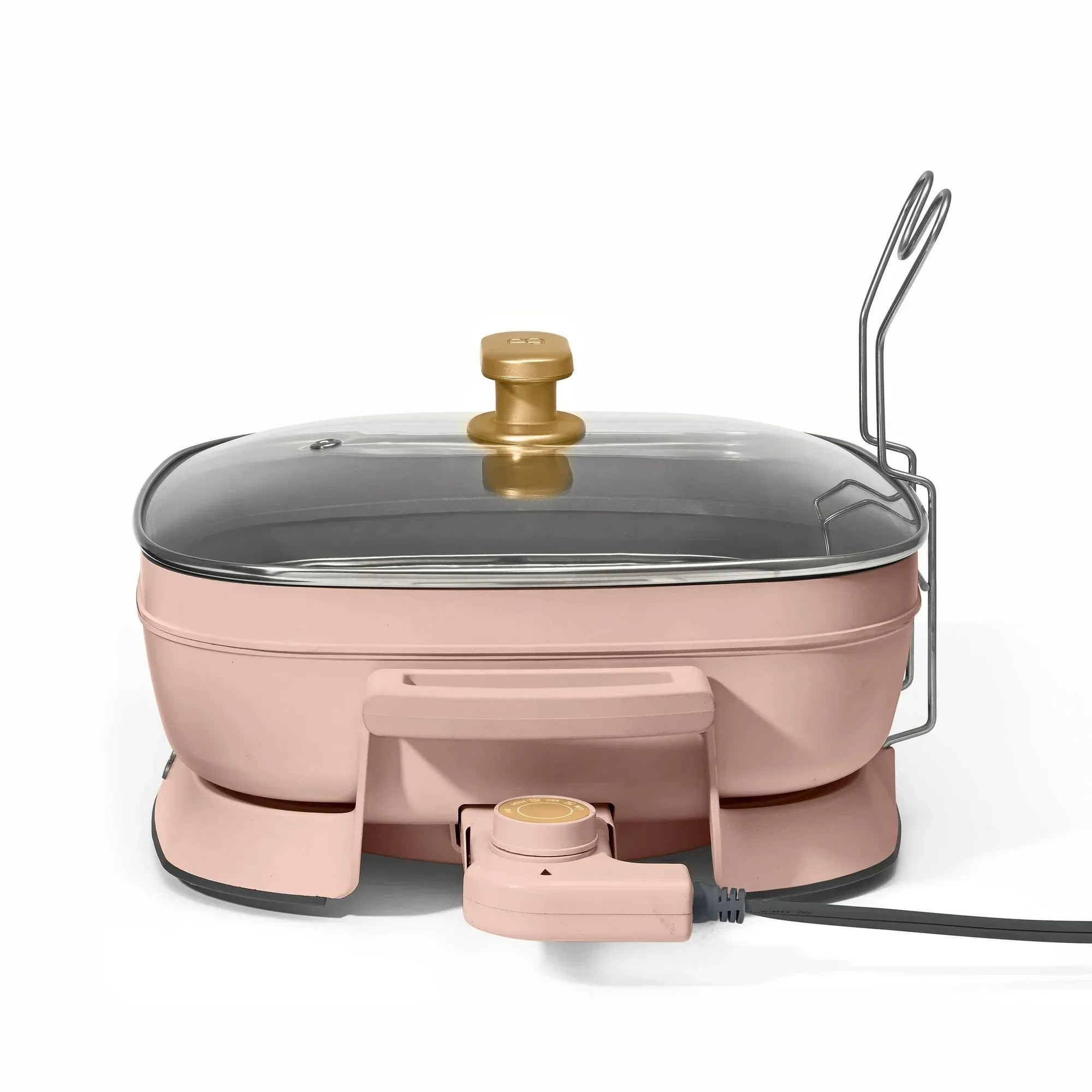 Wholesale Price with free shipping across the USA for Beautiful 5 in 1 Electric Skillet - Expandable up to 7 Qt, Rose by Drew Barrymore - Manji Distributors