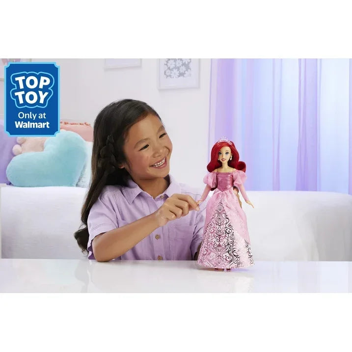 Wholesale Price with free shipping across the USA for Disney Princess Enchanted Stories Ariel Fashion Doll with Sparkling Dress [Walmart Exclusive] - Manji Distributors