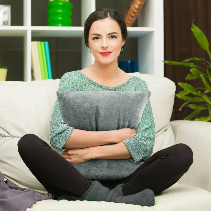 Wholesale Price with free shipping across the USA for Unique Bargains Set of 2 Soft Water Repellent Throw Pillow Covers Light Gray 16x16 Inch - Manji Distributors