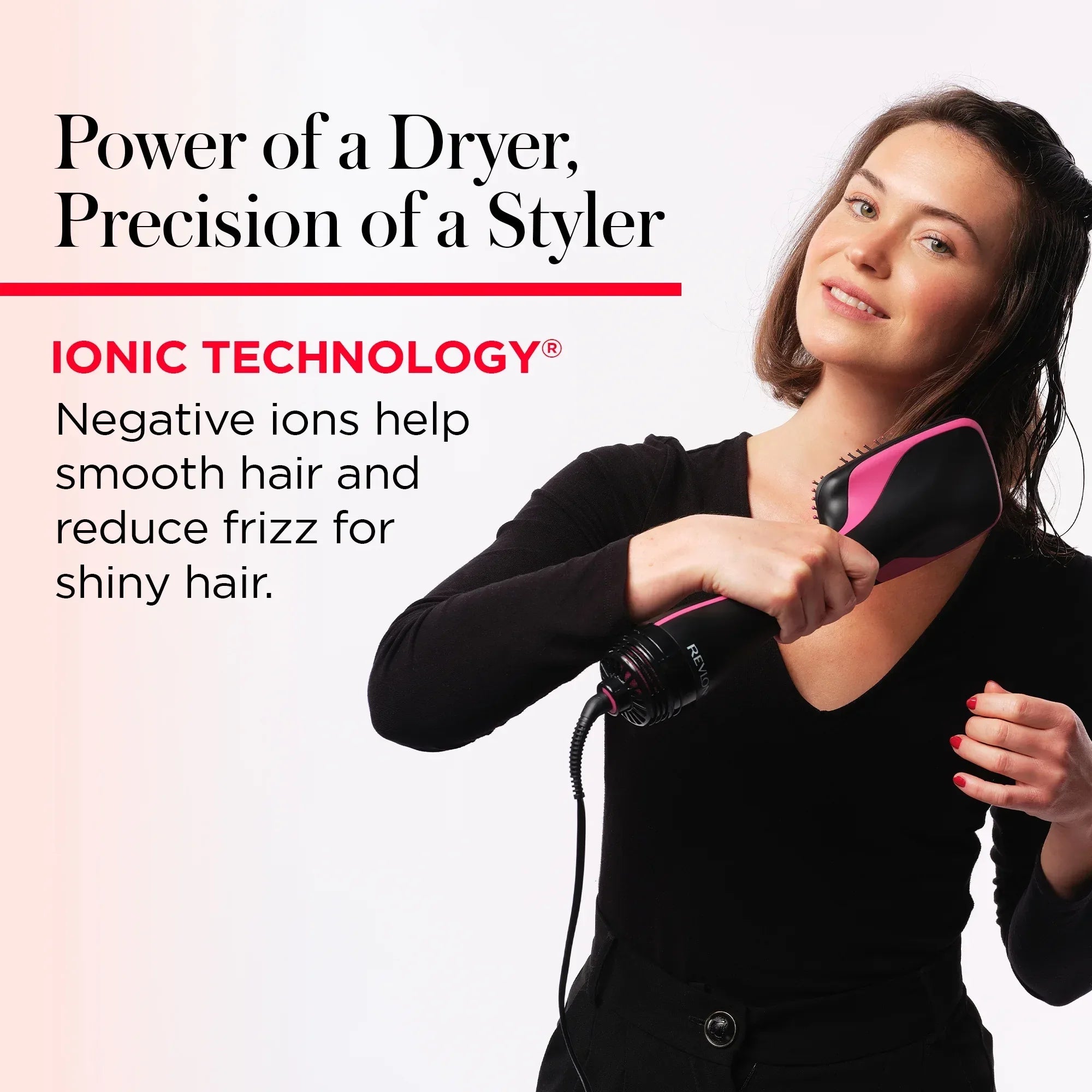 Wholesale Price with free shipping across the USA for Revlon One-Step Hair Dryer and Styler, Black - Manji Distributors