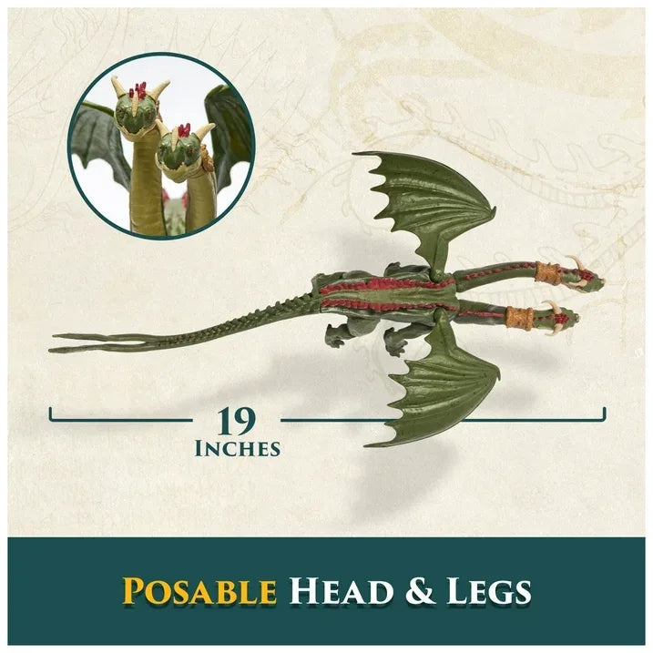 Wholesale Price with free shipping across the USA for Dreamworks Dragons, Hideous Zippleback, Ruffnut & Tuffnut, Viking Duo Action Figures - Manji Distributors