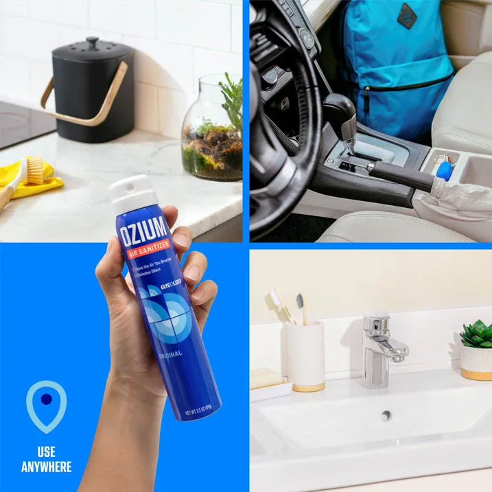 Wholesale Price with free shipping across the USA for (2 pack) OZIUM Outdoor Essence Stand Alone Spray Automotive Air Freshener, 1 Pack, 3.5 oz Can - Manji Distributors