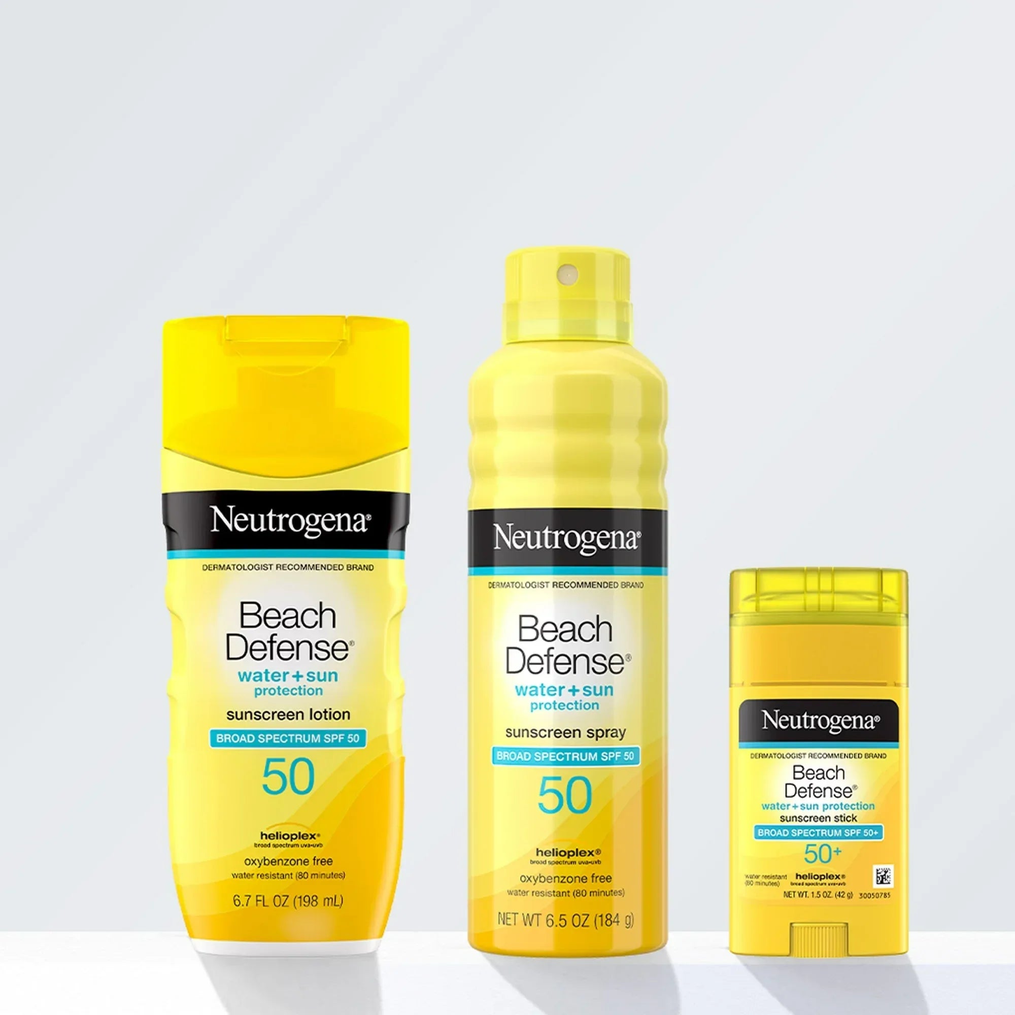 Wholesale Price with free shipping across the USA for Neutrogena Beach Defense Sunscreen Stick SPF 50+, Face & Body, 1.5 oz - Manji Distributors