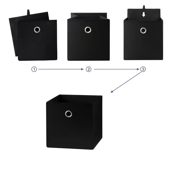 Wholesale Price with free shipping across the USA for Mainstays Collapsible Fabric Cube Storage Bins (10.5