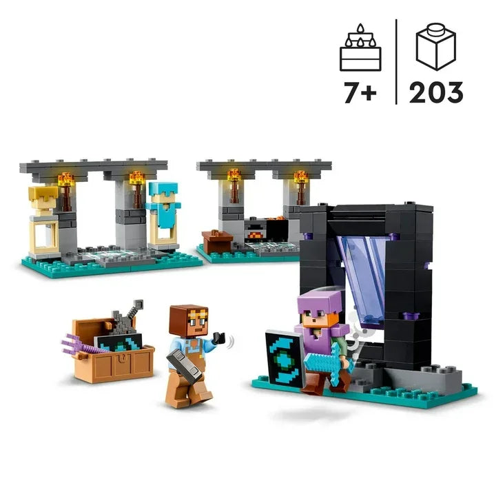Wholesale Price with free shipping across the USA for LEGO Minecraft Gift Set - 5 epic sets with 15 characters in 1 Box: Steve’s Desert Expedition, The Armory, The Nether Lava Battle, The Illager Desert Patrol, and The Lush Cave Fight - 66805 - Manji Distributors