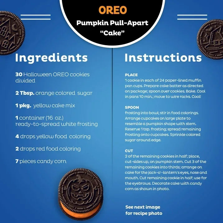 Wholesale Price with free shipping across the USA for OREO Orange Creme Chocolate Sandwich Cookies, Limited Edition, Halloween Cookies, 18.71 oz - Manji Distributors