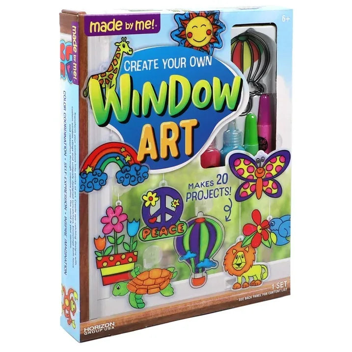 Wholesale Price with free shipping across the USA for Made By Me Create Your Own Multicolor Window Art, Art & Craft Kits, Child, Ages 6+ - Manji Distributors