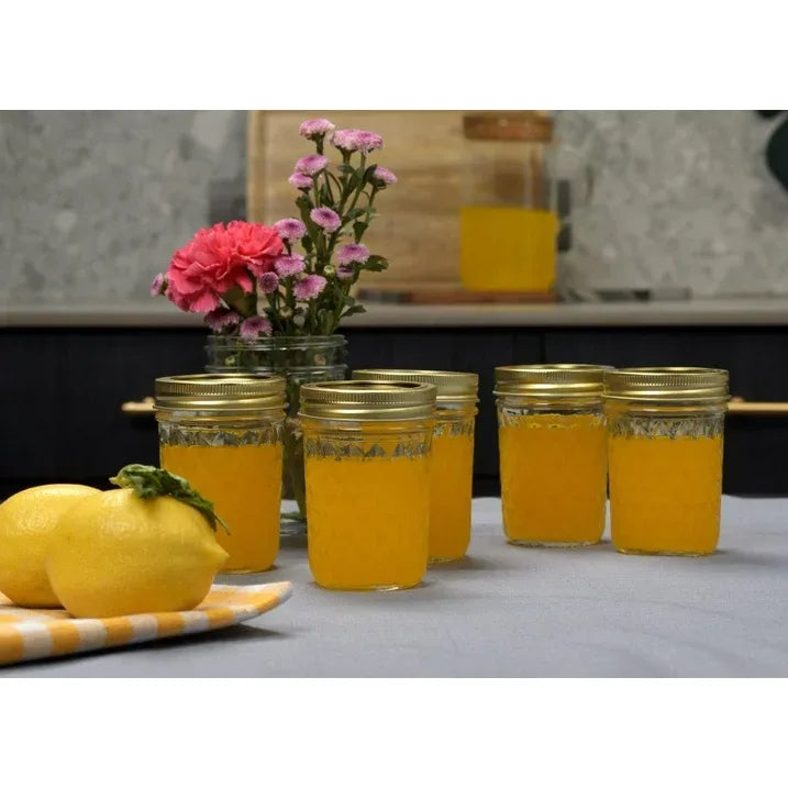 Wholesale Price with free shipping across the USA for Mainstays Decorative 8 oz Mason Jars 12pk, Regular Mouth Small Canning Jars and Lids, Bulk Glass Jars for Gift Giving, Jam, Jelly, Relishes, Dips, DIY Crafts - Manji Distributors