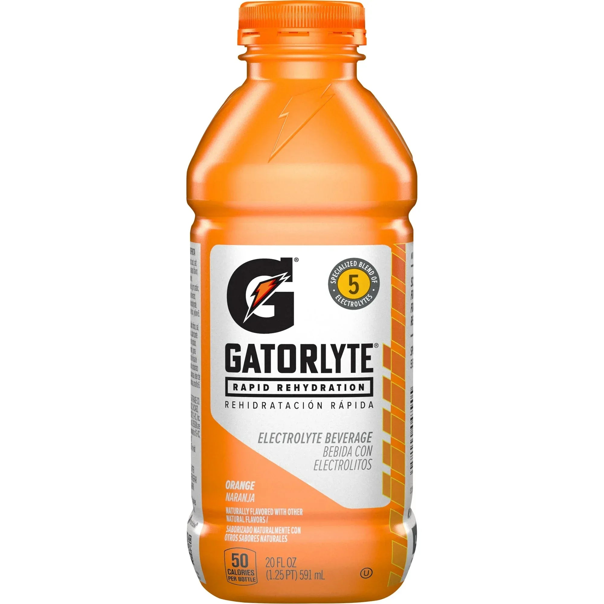 Wholesale Price with free shipping across the USA for (12 pack) Gatorade Gatorlyte Rapid Rehydration Electrolyte Beverage Orange, 20 fl oz Bottle - Manji Distributors